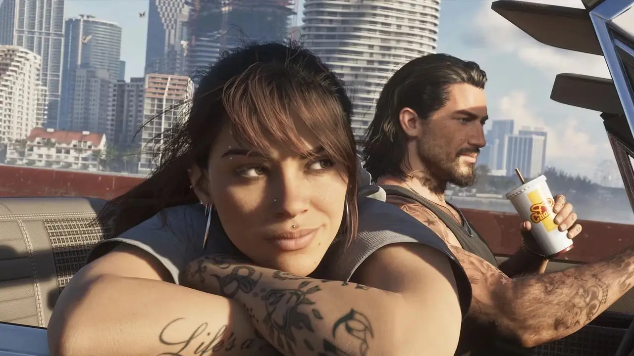 Jason et Lucia braquent une banque