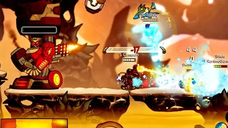 Schermata di Awesomenauts 3
