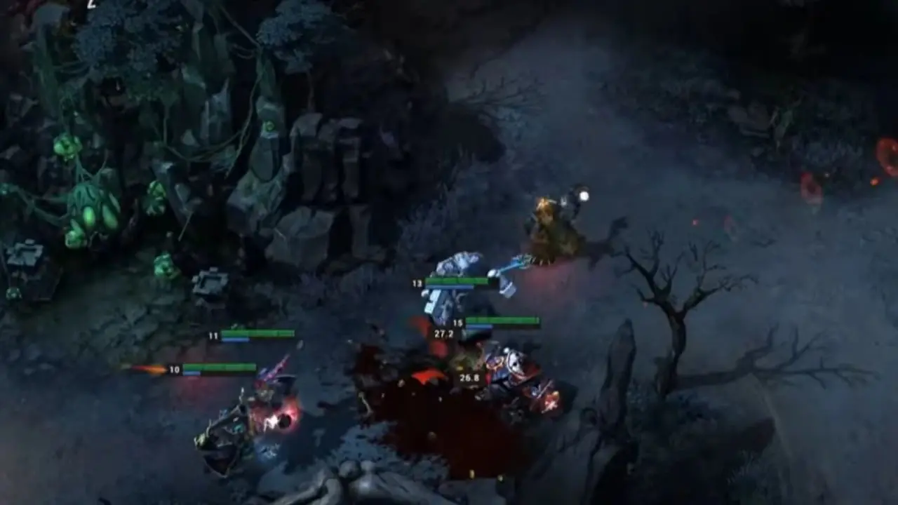 Schermata di Awesomenauts 3