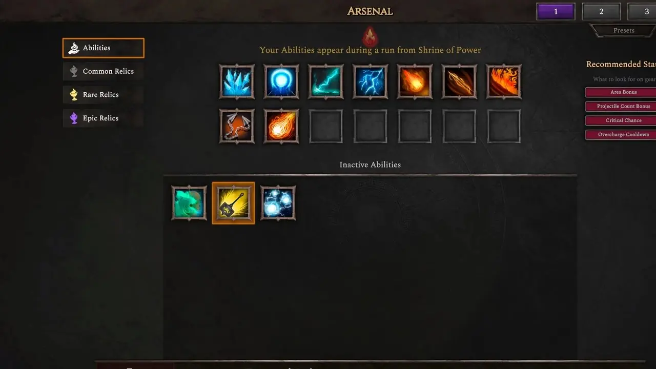Thoren le héros Paladin attaquant des ennemis dans l'art clé de Hellforged