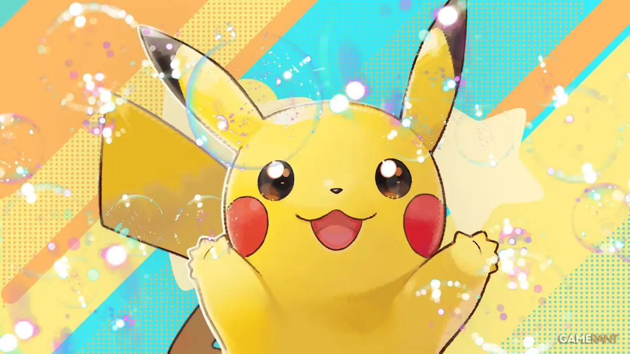 pikachu med bubblor